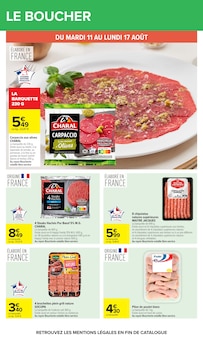 Promotion Hache dans le prospectus Carrefour, valable du 11/08/2026 au 24/08/2026 Promo Hache dans le catalogue Carrefour du moment à la page 16