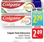 E center Kandel - Total Zahncreme Angebot im Prospekt Total Zahncreme bei E center im Kandel Prospekt für 2,29 €