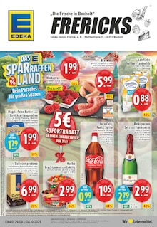 Aktueller EDEKA Prospekt "Aktuelle Angebote" Seite 1 von 24 Seiten für Bocholt