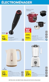 Promos Cookeo dans le catalogue "AU COEUR DU GOÛT" de Carrefour Cookeo en promo dans le catalogue Carrefour à la page 56