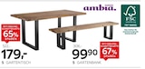 Gartentisch oder Gartenbank im Angebot bei XXXLutz Möbelhäuser in Osnabrück Gartentisch oder Gartenbank Angebote bei XXXLutz Möbelhäuser Osnabrück für 99,90 €