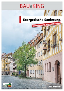 Bauking Prospekt Trend-Tipps FÜR DIE ENERGETISCHE SANIERUNG mit  Seiten in Ladbergen und Umgebung