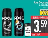 Parfum im EDEKA Prospekt Black Deospray von Axe im aktuellen EDEKA Prospekt für 3,59 €