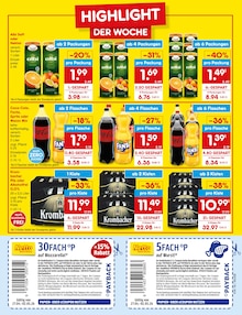 Krombacher im Netto Marken-Discount Prospekt "Aktuelle Angebote" mit 61 Seiten (Rodgau)