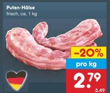 Puten-Hälse im Angebot bei Netto Marken-Discount in Eberswalde Puten-Hälse Angebote bei Netto Marken-Discount Eberswalde für 2,79 €