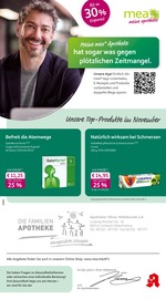 Aktueller mea - meine apotheke Apotheken Prospekt in Limbach-Oberfrohna und Umgebung, "Unsere November-Angebote" mit 4 Seiten, 01.11.2025 - 30.11.2025