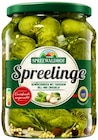 Spreelinge Gewürzgurken Angebote von Spreewaldhof bei REWE Worms für 1,49 €