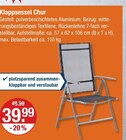 Aktuelle Gartenmöbel Angebote bei V-Markt in Regensburg Aktuelles Klappsessel Chur Angebot bei V-Markt in Regensburg ab 39,99 €