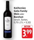 EDEKA - Wein oder Barefoot Angebot im Prospekt Wein oder Barefoot bei EDEKA im Prospekt "" für 3,99 €