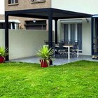 Pergola bioclimatique autoportante motorisée aluminium coloris noir sablé Green Outside 5 x 3 m - Green Outside - Castorama à Saint-Martin-d'Hères Pergola bioclimatique autoportante motorisée aluminium coloris noir sablé Green Outside 5 x 3 m - Green Outside en promo chez Castorama Saint-Martin-d'Hères à 3 990,00 €