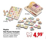 Holz-Puzzle/-Steckspiel 27-teilig im Angebot bei Lidl in Augsburg Holz-Puzzle/-Steckspiel 27-teilig Angebote von Playtive bei Lidl Augsburg für 4,99 €