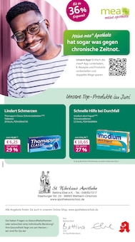 Aktueller mea - meine apotheke Prospekt "Unsere Juni-Angebote" für Mettlach Aktueller mea - meine apotheke Prospekt für Mettlach mit Seiten