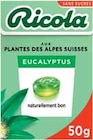 Eucalyptus - RICOLA en promo chez Intermarché Aurillac à 0,99 €