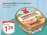 Tee-Wurst im Angebot bei GLOBUS in Oberhausen Tee-Wurst Angebote von Rügenwalder Mühle bei GLOBUS Oberhausen für 1,29 €