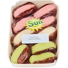 Dattes fourrées tricolores SUN en promo chez Carrefour Market Dattes fourrées tricolores SUN dans le catalogue Carrefour Market