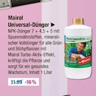 Universal-Dünger von Mairol im aktuellen V-Markt Prospekt für 10,00 €