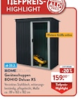 Geräteschuppen BOHIO Deluxe XS Angebote von HOME DELUXE bei ALDI SÜD Trier für 159,00 €