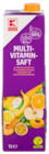 Multivitamin Saft von K-Classic für 1,39 € bei Kaufland im Angebot Multivitamin Saft von K-Classic im aktuellen Kaufland Prospekt