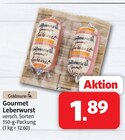 Gourmet Leberwurst Angebote von Goldmarie bei Markant Nordwest Bremerhaven für 1,89 €