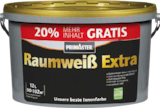 Raumweiß Extra im Angebot bei Globus-Baumarkt in Goslar Raumweiß Extra Angebote von Primaster bei Globus-Baumarkt Goslar für 45,00 €