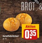 Kartoffelbrötchen Angebote von BROT & MEHR bei REWE Dachau für 0,35 €