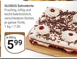 Aktuelles Sahnetorte Angebot bei GLOBUS in Rostock ab 5,99 €