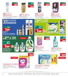 Prix et réduction Lessive Liquide dans le prospectus Supermarchés Match en cours Offre Lessive Liquide dans le catalogue Supermarchés Match du moment à la page 20