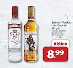 Vodka von Smirnoff für 8,99 € bei famila Nordwest im Angebot Vodka von Smirnoff im aktuellen famila Nordwest Prospekt