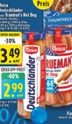 Deutschländer oder Trueman's Hot Dog Angebote von Meica bei EDEKA Soest für 2,99 €