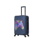 Valise cabine 45 cm imprimée en promo chez Carrefour Market Maubeuge à 12,99 €