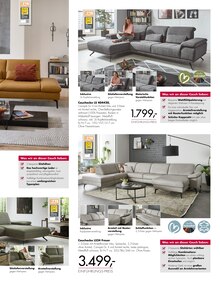 Couch im Polstermöbel Fischer Prospekt "DIE NEUE POLSTERMARKE" mit 10 Seiten (Nürnberg)