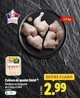 Promo Cuisses de poulet Halal à 2,99 € dans le catalogue Lidl à Poitiers