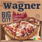Die Backfrische Mozzarella oder Big City Pizza Budapest Angebote von Wagner bei REWE Stade für 1,99 €