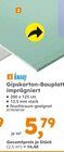 Gipskarton-Bauplatte imprägniert Angebote von Knauf bei Globus-Baumarkt Goslar für 5,79 €