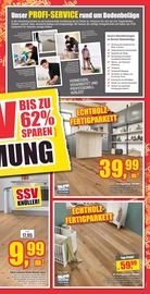 Parkett im wohnen & sparen Wiegand Prospekt in Fulda Aktueller wohnen & sparen Wiegand Prospekt mit Parkett, "SSV!", Seite 5