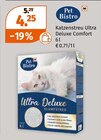 Aktuelles Katzenstreu Ultra Deluxe Comfort Angebot bei Müller in Koblenz ab 4,25 €