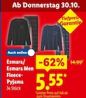 Lidl - Esmara Men Fleece-Pyjama Angebot im Prospekt Esmara Men Fleece-Pyjama bei Lidl im Prospekt "" für 5,55 €