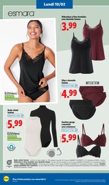 Promo Body Femme dans le catalogue Lidl du moment à la page 30