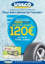 Catalogue Vulco "Pour bien démarrer l'année !", 5 pages, à Montpellier, 13/01/2020 - 15/02/2020 Prospectus Vulco "Pour bien démarrer l'année !", 5 pages, à Montpellier, 13/01/2020 - 15/02/2020