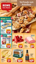 REWE Discounter Prospekt der aktuellen Woche mit 26 Seiten, gültig von 17.11.2025 bis 22.11.2025, in Geislingen und Umgebung Aktueller REWE Discounter Prospekt in Geislingen und Umgebung, "Dein Markt" mit 26 Seiten, 17.11.2025 - 22.11.2025
