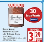 Haselnuss-Kakao- oder Erdnuss-Creme von Bonne Maman für 3,29 € bei EDEKA im Angebot Haselnuss-Kakao- oder Erdnuss-Creme von Bonne Maman im aktuellen EDEKA Prospekt
