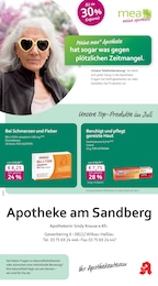mea - meine apotheke Prospekt für Reinsdorf mit 4 Seiten mea - meine apotheke Prospekt für Reinsdorf: "Unsere Juli-Angebote", 4 Seiten, 01.07.2025 - 31.07.2025