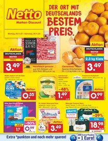 Pizza im Netto Marken-Discount Prospekt "Aktuelle Angebote" mit 56 Seiten (Mannheim)