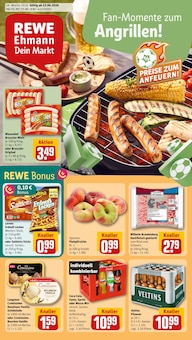 REWE Bergen Prospekt der aktuellen Woche, gültig von 22.06.2026 bis 27.06.2026 Aktueller REWE Bergen Prospekt "Dein Markt" mit 32 Seiten