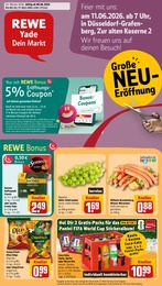REWE Prospekt für Düsseldorf: "Dein Markt", 26 Seiten, 08.06.2026 - 13.06.2026