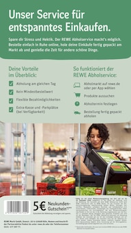 Aktueller REWE Prospekt "Dein Markt" für Berlin Aktueller REWE Prospekt für Berlin mit Seiten