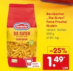 Die Guten Feine Frischei Nudeln von Bernbacher im aktuellen Netto Marken-Discount Prospekt für 1,49 €