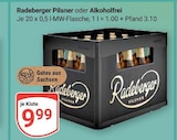 Pilsner im Angebot bei GLOBUS in Jena Pilsner Angebote von Radeberger bei GLOBUS Jena für 9,99 €