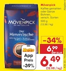Kaffee gemahlen oder Ganze Bohnen im Netto Marken-Discount Prospekt Kaffee gemahlen oder Ganze Bohnen von Mövenpick im aktuellen Netto Marken-Discount Prospekt für 6,49 €