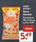 Ganze Mandeln von Farmer Naturals im aktuellen ALDI SÜD Prospekt für 5,49 €